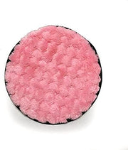 3 pcs Makeup Remover Pads Reusable Soft Facial Cleaning Puffs Washable Make Up Removing Cloth Microfiber Towel (Black, Pink, White) - Black, Pink, White