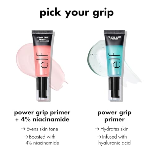 e.l.f. Cosmetics Mini Power Grip Primer Gel Face Primer for Long-Lasting Make-Up 15 ml