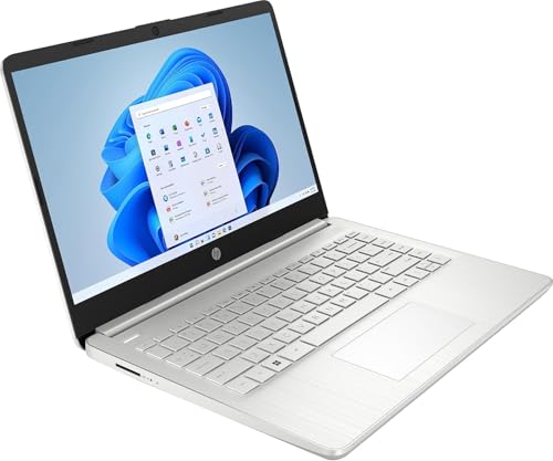 HP 14s Laptop With 14" Diagonal FHD Display - Intel Core i3-1215U Processor - Intel UHD Graphics - Backlit keyboard - 16GB DDR4 Ram - 512GB NVMe SSD - Win 11 (Natural silver)