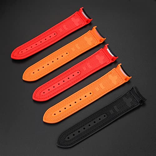 GANYUU Silicone Nylon Watchband For Omega Seamaster 300 Speedmaster 8900 Planet Ocean 20mm 22mm 21mm Watch Strap Tools