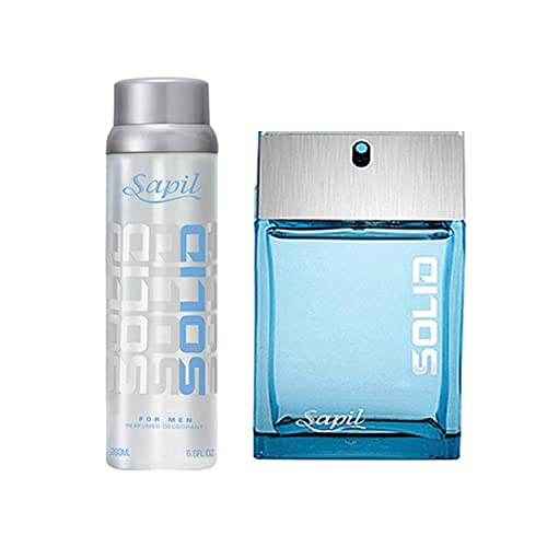 Sapil Men's Solid Gift Set (100ml,150ml)