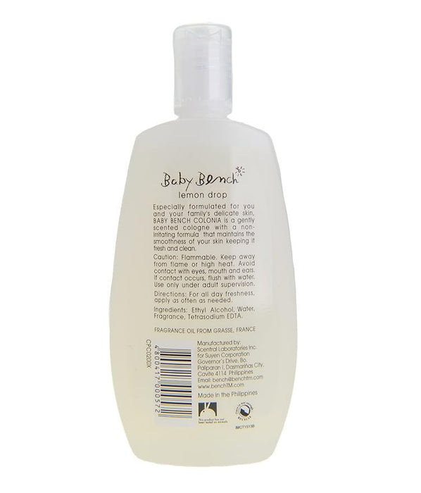 Baby Bench Colonia Lemon Drop Cologne, 200 ml