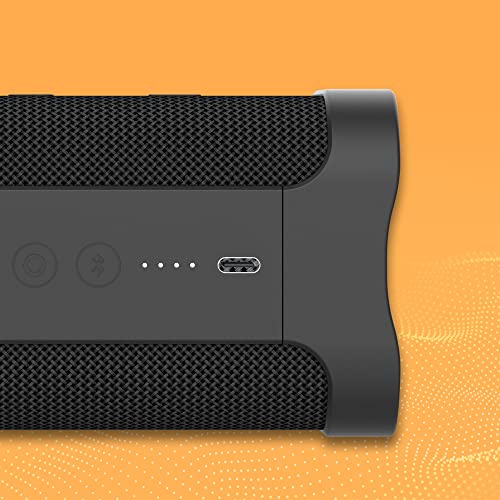 Skullcandy Terrain XL Wireless Bluetooth Speaker - IPX7 Waterproof Portable Speaker, 18 Hour Battery, Nylon Wrist Wrap, True Wireless Stereo