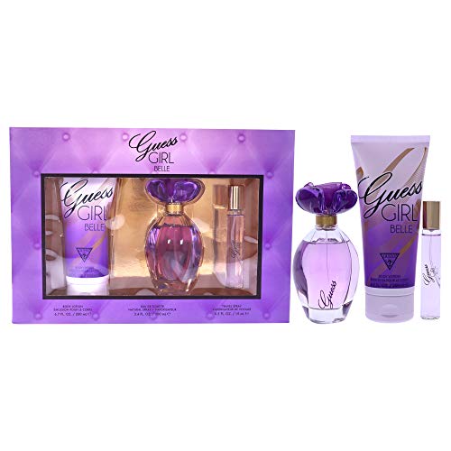 GUESS Girl Belle Eau de Toilette 100 ml + Body Lotion 200 ml+ Mini 15 ml, Gift Set for Women