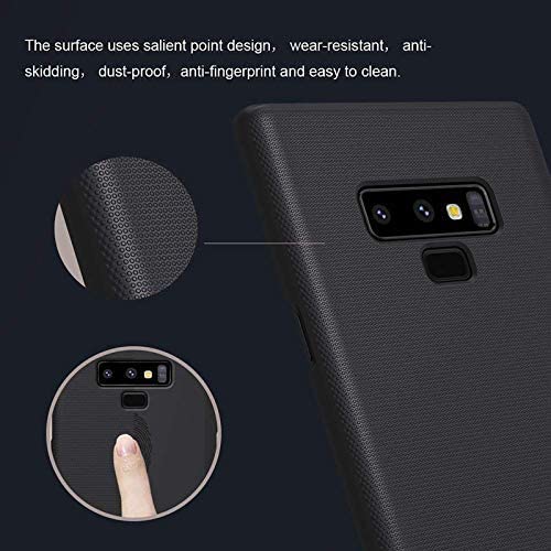 Nillkin Samsung Galaxy Note 9 Case Frosted Hard Shield Phone Cover - Black