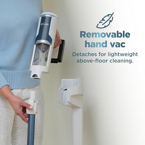 SHARK Clean Lightweight Cordless Cleaner with HEPA Filter, Powerful Suction, Portable, Rechargeable, Automatic Vacuum System, Pet Hair Vacuum Cleaner, Motorized Accessory for