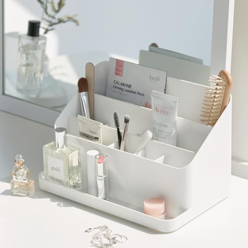 BLUE GINKGO Desk Organizer - Office Organization | Stationery, Craft Organizer, Pencil Holder, Pen Holder for Desk | Office Desk Accessories (Made in Korea) - Green