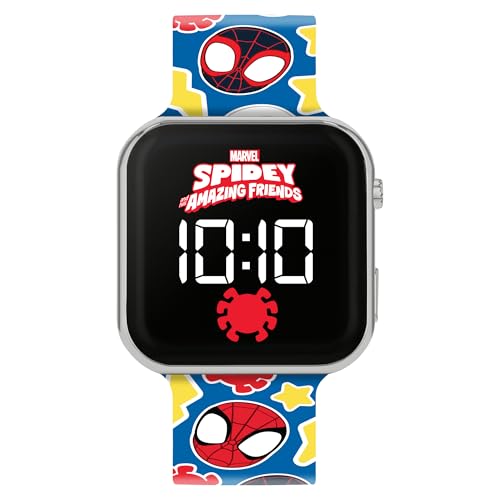 Spidey and His Amazing Friends LED Digital Quartz Silicone Strap Watch