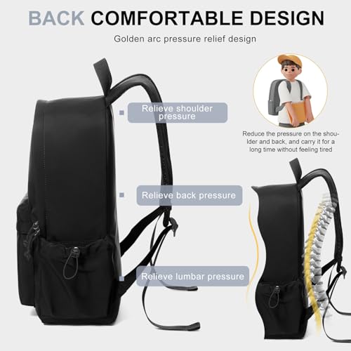 WEPOET Middle School Backpack for Teen Girls,Cute College Backpack for Women,High School Bag,Casual Travel Rucksack,Bookbag