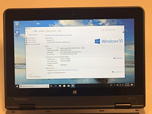Lenovo ThinkPad 11E Renewed Business Laptop | Intel Celeron CPU | 4GB RAM | 128GB SSD | 11.6 inch Display | Windows 10 Professional | RENEWED✔️