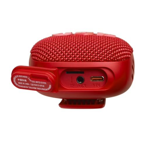 JBL Wind 3 FM Bluetooth Handlebar Speaker (Red)