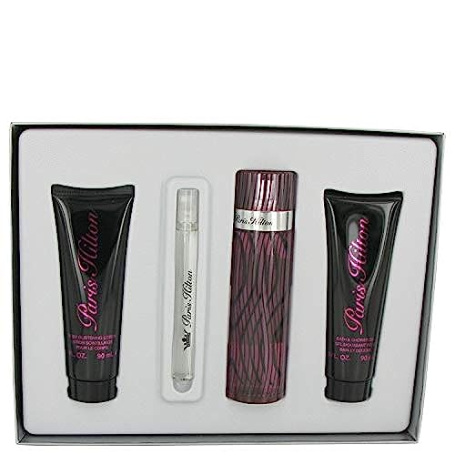 Paris Hilton Set For Women Eau De Parfum, 100 ml + Mini, 10 ml + Body Lotion, 90 ml + Bath & Shower Gel, 90 ml