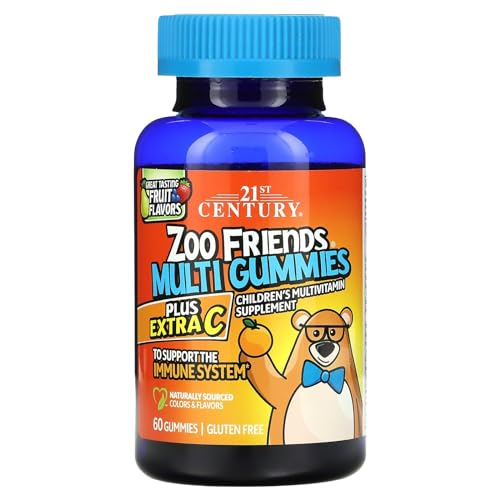 21st Century Mimi Bears Plus Extra C Chew - 60 Tablets