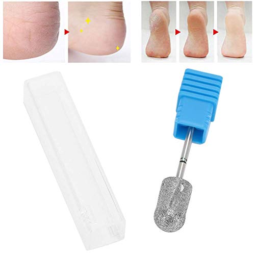 TERRIFI Nail Drill Bits, 3/32'' (2.35mm) Diamond Cuticle Electric Nail File and Ceramic Acrylic Gel Nail Bit Kit, Acrylic Nail Art Tools, Carbide Cuticle Remover Bits for Manicure Pedicure, Home Salon