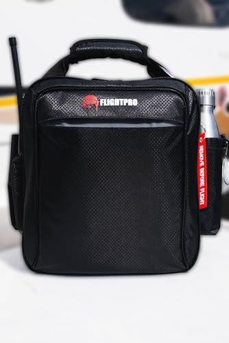 FlightPro TechSierra Pilot Bag, Aviation Flight Bag for General Aviation Pilots