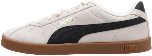 Puma Club Ii unisex-adult Sneaker - Alpine Snow PUMA Black PUMA Gold