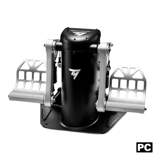 Thrustmaster TPR Pendular Rudder Pedals - High-Precision Flight Control with PENDUL_R Technology and H.E.A.R.T HallEffect AccuRate Technology for PC