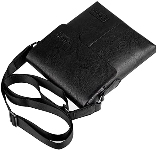 TiMiDepot JEEP Bag with Wallet for iPad and Personal Supplies - Dark Brown