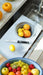 Chopping Board Set, Multi-Use Cutting Board & Strainer, Over-the-Sink or Tabletop, Includes Detachable Foldable Washing Basket Colander, Easy-Store Design for Space Efficiency