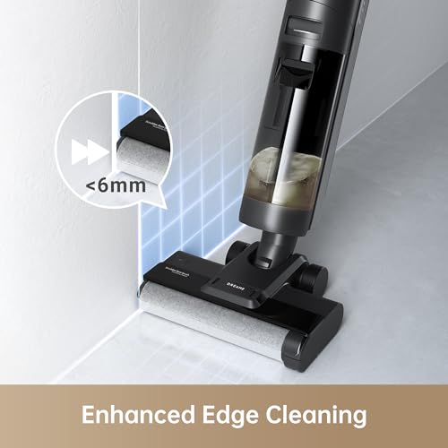Dreame H12S AE Cordless Wet Dry Vacuum Cleaner, All-in-One Floor Washer with Self-Cleaning, Enhanced Edge Cleaning, Smart Dirt Detection, LED Screen Display, 2 Years Warranty