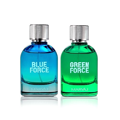 Maryaj Blue Force & Green Force 2 Pieces Perfume Gift Set for Mens