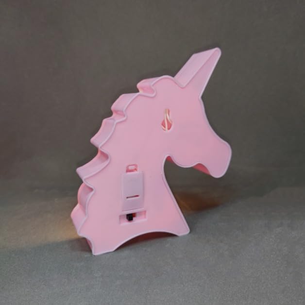 Goldedge Pink Mini Marquee Light - Unicorn Face, Birthday Gifts, Return Gifts, Decoration, Theme, Event