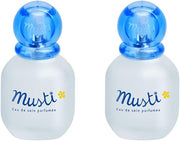 Musti Eau de Soin Parfumee - Delicate Fragrance for Boys & Girls - with Chamomile & Honey Extracts - AlcoholFree - 50ml - Pack of 2