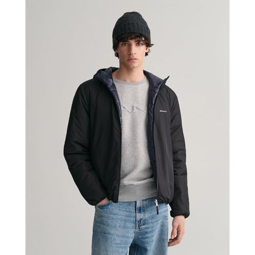 GANT Men 7006343-5 Reversible Hooded Jacket