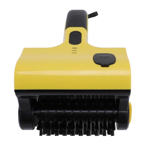 Dpofirs Electric Grill Brush Cordless 2600mAh Battery - BBQ Cleaning with Dual Brush Heads, Adjustable Speed, Spray, Type C Charging