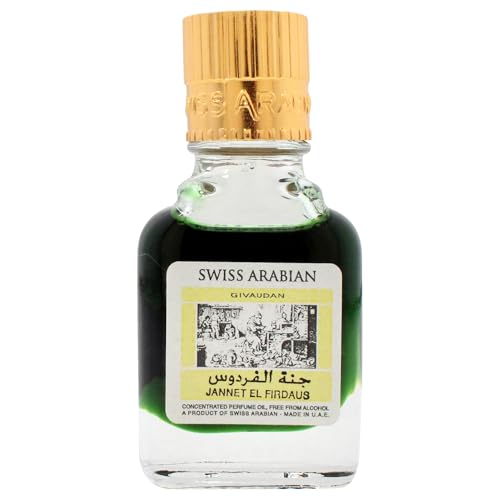 Swiss Arabian Jannet El Firdaus R2B Concentrated Perfume Oil, 9 Ml