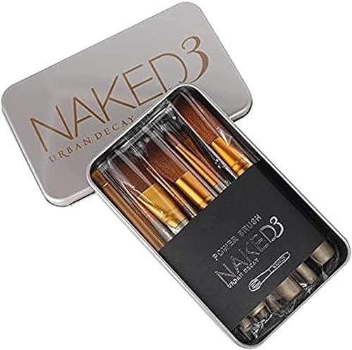 Naked 3 Woman 12Pcs Naked3 Makeup Brushes Tools Set Make Up Brush Tools