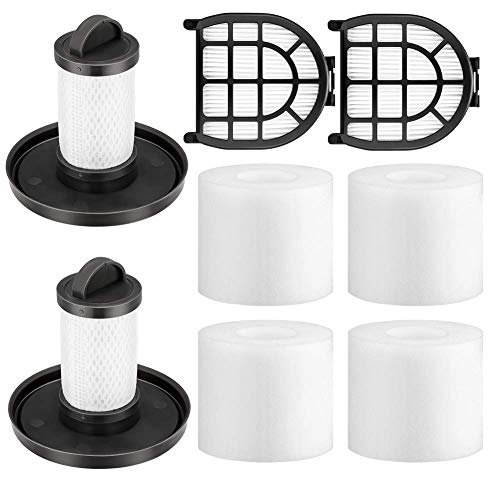 iSingo Shark LZ601 Filters Compatible with Shark APEX UpLight Lift-Away DuoClean with Self-Cleaning Brushroll Stick Vacuum LZ600, LZ601, LZ602, LZ602C, Compare to Part # XFFLZ600, (4+2+2)