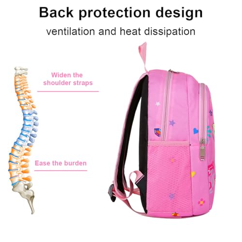 BMXENG Kids Backpack for Girls Unicorn Backpack for School Water Repellent Backpacks for Elementary or Kindergarten School Bag School Backpack