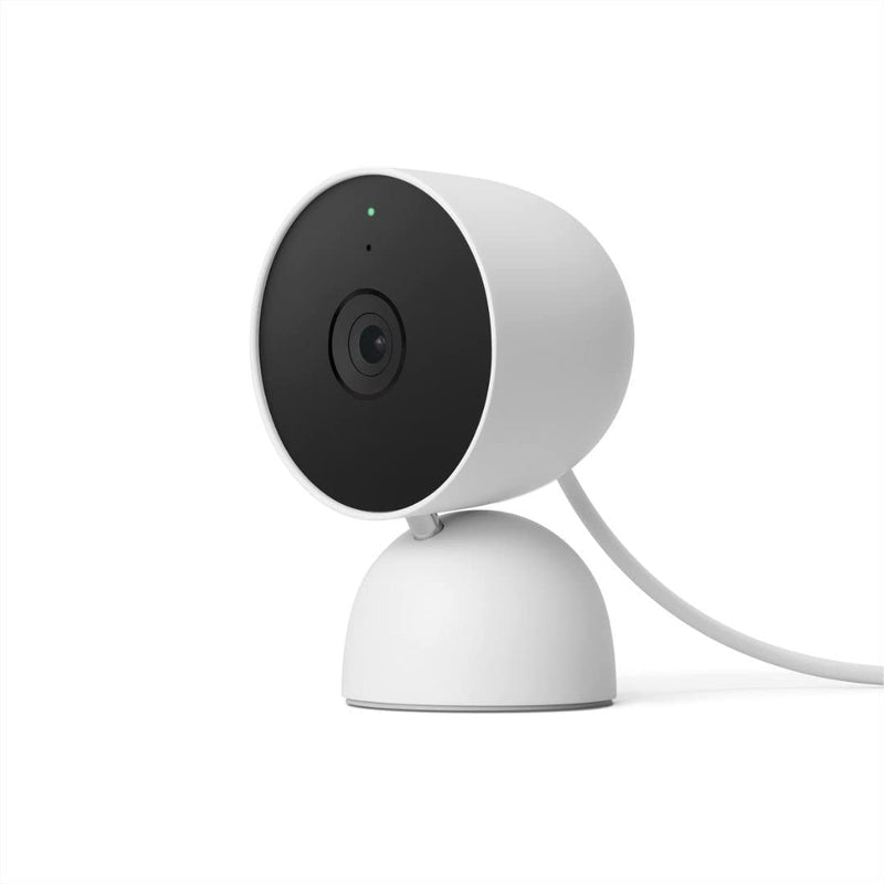 Google Nest Cam 2nd Generation Indoor Wired GA01998-US Snow