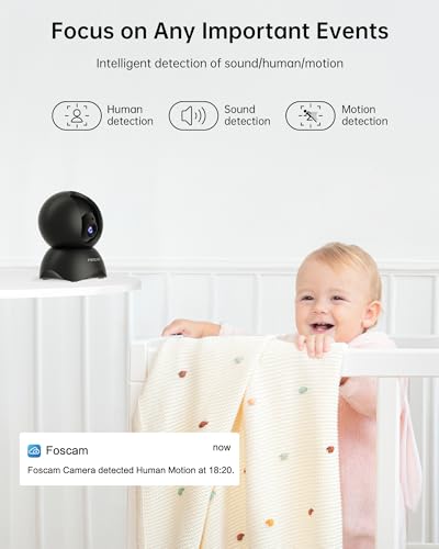 Foscam 5MP Indoor WiFi Surveillance Camera