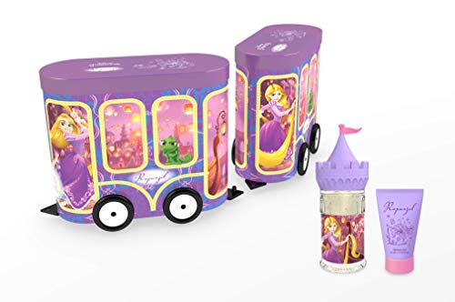 Disney Princess Rapunzel Train Collection Wagon Gift Set For Girls, Eau De Toilette, 50 ml And Shower Gel, 75 ml