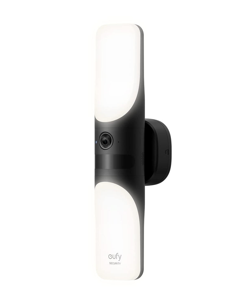eufy Security Anker Wall Light Cam with 2K Wired Smart Security Camera with 1200 Lumens Light T84A1