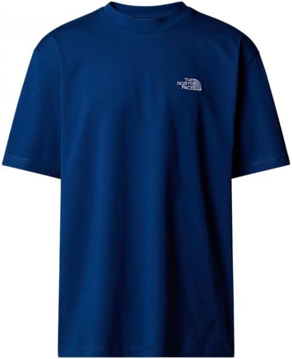 Men S/S Essential Oversize Tee T-Shirt (pack of 1) - Blue