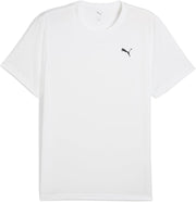 Mens M TAD ESSENTIALS SOLID CAT TEE Shirt (pack of 1) - PUMA White
