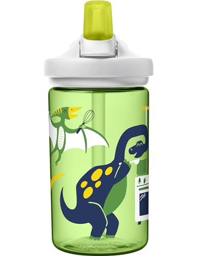 CAMELBAK Eddy+ Kids Everyday Water Bottle - Strong Drop Proof Design - BPA Free - Leak-proof - Dishwasher Safe - 400ml