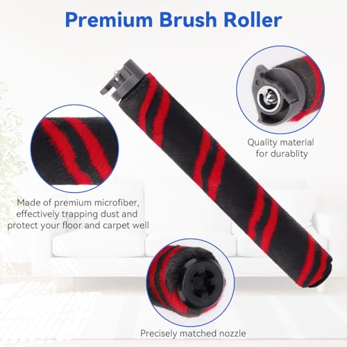 HZ3002 Replacement Brush Roller and Filters for Shark HZ3002/ HZ3000 Vacuum Cleaner - Replace Parts XFFKHZ3000 XHFHZ3000, 1 Brush Roller 2 HEPA Filters & 2 Foam and Felt Filters