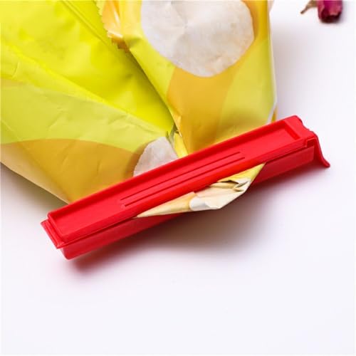 20PCS Sturdy Food Bag Clips for Food Storage Bags in 5 Sizes & 5 Colours - Food Clips for Keeping Food Fresh, Bag Clips for Food Storage and Sandwich Bags, Food Clips Bag Sealing Clips