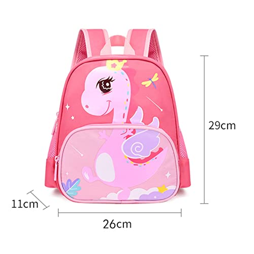 NP Cute Dinosaur Backpack for Children Toddler Preschool School Book Bag for Boys and Girls Kindergarten Nursery Travel Bag, multi