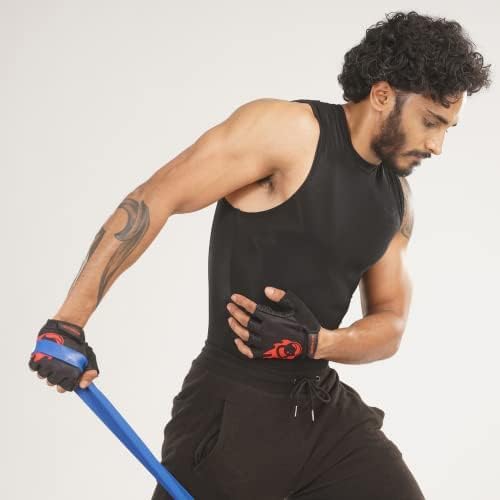 Burnlab Resistance Bands (Choose from 8 Different Sizes from 8Kg - 116Kg), Pull Up Assistance Bands for Exercise, Chin Ups, Powerlifting, Training, Gyms, Home Fitness - for Men and Women