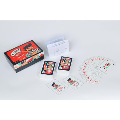 Kadab,Catch The Liar, Exciting Arabic Family Board Game, Strategic Gameplay, Emotional Intelligence, Bilingual Fun, Quality Components & Educational Value, 3-8 Players, Ages 8+,