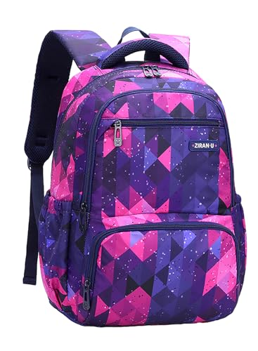 Girls School Bag, School Bag Leisure Backpack School Student Laptop Backpack, Waterproof Backpack,Accessories Plush Pendant for Teens Girls Women Students School Bag