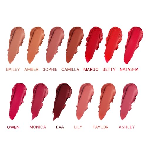 DEAR DAHLIA Lip Paradise Effortless Matte Lipstick CAMILLA Vegan, Cruelty Free, Naturally Scented Essential Oils, High Pigment Color