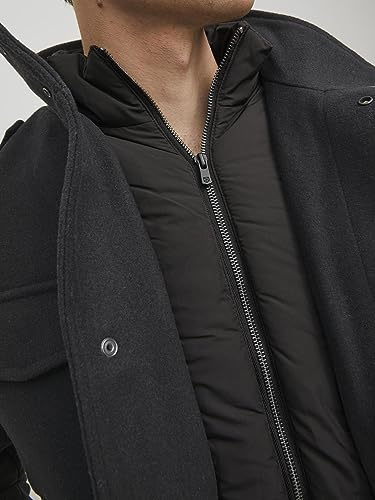 Jack & Jones Men's Jprblaparker Wool Field Jacket Sn Cardigan