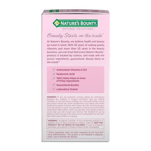 Nature's Bounty Extra Strength Hair, Skin and Nails, 150 Softgels
