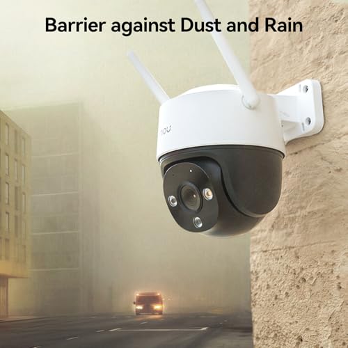 Imou Cruiser SE+ 2K Camera, Outdoor Security Camera for Home, WiFi CCTV Camera for Home, Surveilliance Camera with 360° Coverage, Human/Motion Detection, Smart Night Vision, IP66, Two-Way Talk, Alexa